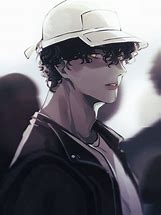 Image result for Curly Head Anime Boy