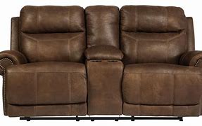 Image result for Reclining Loveseat with Console