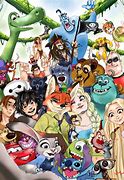Image result for Cool Disney Character Art