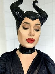 Image result for Maleficent Makeup Angelina Jolie
