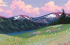 Image result for Pixelated Nature