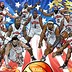 Image result for NBA Basketball Hoop Cartoon