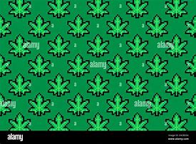Image result for Weed Leaf 14X14 Pixel Art