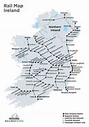 Image result for Railways in Northern Ireland Map