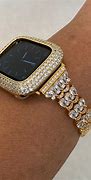 Image result for Gold Apple Watch Band with Diamonds