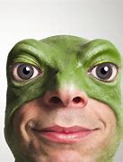 Image result for A Man with a Frogs Face