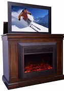 Image result for television lifts with fireplaces