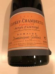 Image result for Dominique Gallois Gevrey Chambertin Goulots