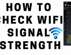 Image result for Check Wifi Strength