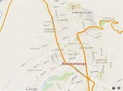 Image result for Bucaramanga Map