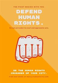 Image result for Human Rights Poster Design