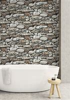 Image result for Peel and Stick Stone Wallpaper