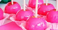 Image result for Neon Pink Candy Apples