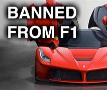 Image result for Ferrari Banned Letter