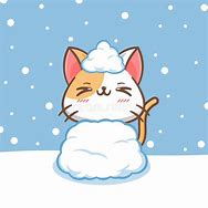 Image result for Winter Cat Cartoon