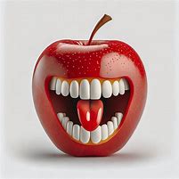 Image result for 5 Apples Cartoon