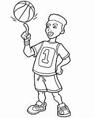Image result for Basketball Player Coloring