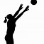 Image result for Volleyball Spike Drawing
