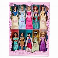 Image result for Disney Princess Dolls 7 Pack