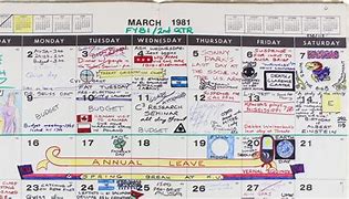 Image result for 1980 Desk Calendar