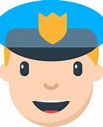 Image result for Cop Emoji