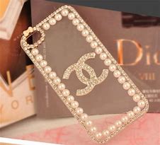 Image result for Pearl and Crystal Chanel iPhone Case