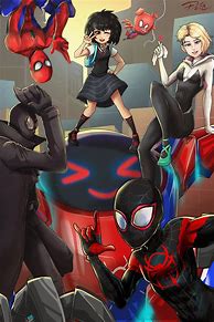 Image result for Spiderverse Fan Arts