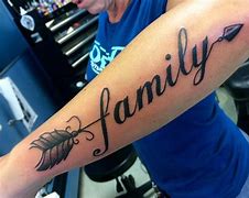 Image result for Family Arrow Tattoo
