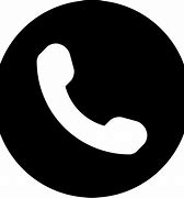 Image result for Phone Icon Black Circle