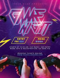 Image result for Gaming Zone Flyer