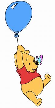 Image result for Winnie the Pooh Holding a Pink Balloon