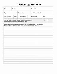 Image result for Counseling Case Notes Template