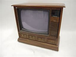 Image result for Old Floor Model TV for Decoration