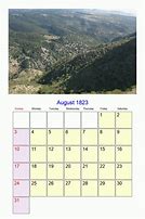 Image result for Calendar August 1823