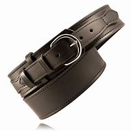 Image result for Plain Leather Duty Belt