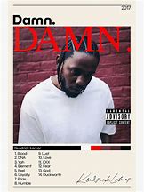 Image result for Kendrick Lamar Damn Album Poster