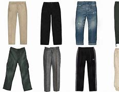 Image result for Different Kinds of Pants