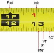 Image result for Measuring Tape Inches