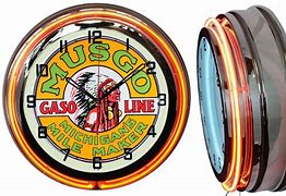Image result for NHRA Neon Clock