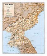 Image result for North Korea On a Map