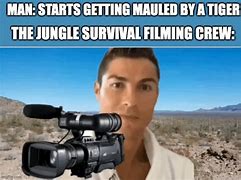 Image result for Cameraman Save Meme