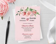 invitaciones de boda invitaciones de boda en espanol para editar imprimir etsy invitaciones de boda invitaciones de boda en espanol para editar imprimir etsy