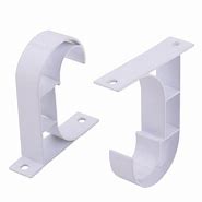 Image result for Plastic Curtain Rod Brackets