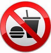 Image result for Do Not Eat or Drink Sign