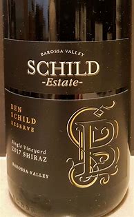 Image result for Schild Estate Shiraz Ben Schild Reserve Barossa Valley