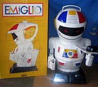 Image result for White Block Robot Toy 90s