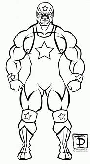 Image result for WWE Characters Coloring Pages