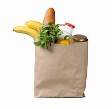Image result for Grocery Bag with Food
