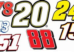 Image result for NASCAR Number 1 Logo