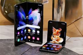 Image result for Samsung Foldable Phone Open